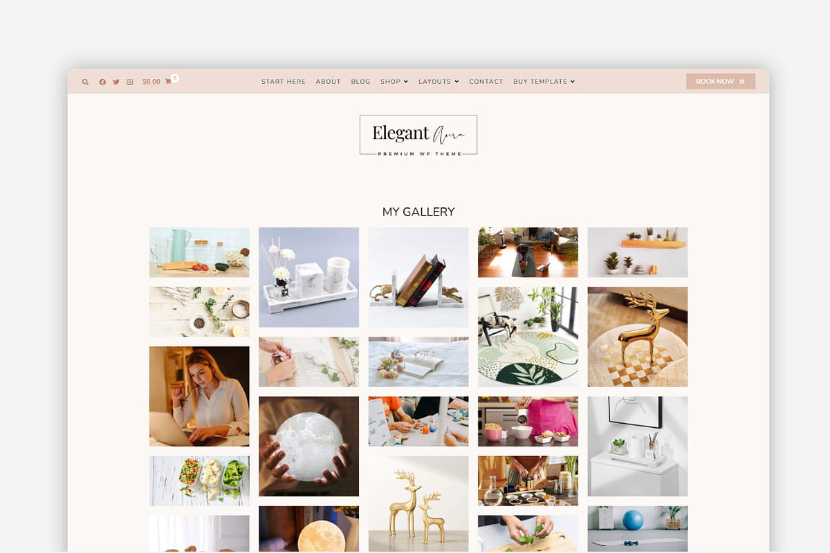 Elegant Aura-WooCommerce Blog Theme preview 7
