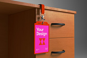 Lanyard & ID Badge Mockup, a Mockup by graphicook (Thumbnail 3 of 4)