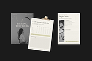 Mental Wellness Weekly Planner, a Marketing Template by Make It Yours Lab. (Thumbnail 3 of 10)