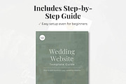 Sage Green Wedding Website Invite, a Landing Page Template by Everyday Perfection (Thumbnail 9 of 10)