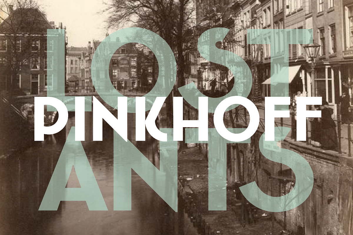 Beautiful Amsterdam Art Deco fonts preview 4