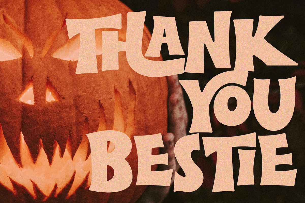 Witch Chunky All Caps Fun Thick Font, a Serif Font by Airotype (Photo 11 of 11)
