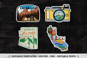 20 Camp Adventure Logos Badges SVG, a Branding & Logo Template by JeksonGraphics (Thumbnail 3 of 8)