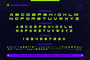 Excarion - Futuristic Font, a Sans Serif Font by Snape Design Studio (Thumbnail 2 of 5)