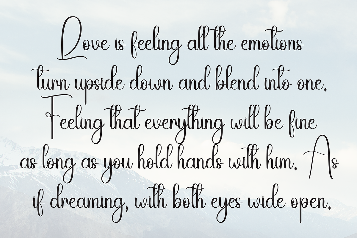Greeting | Script Font, a Handwritten Font by Scratchones (Photo 6 of 9)