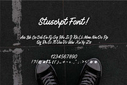 Stuscrpt - Modern Script, a Script Font by Adityashdq (Thumbnail 2 of 4)