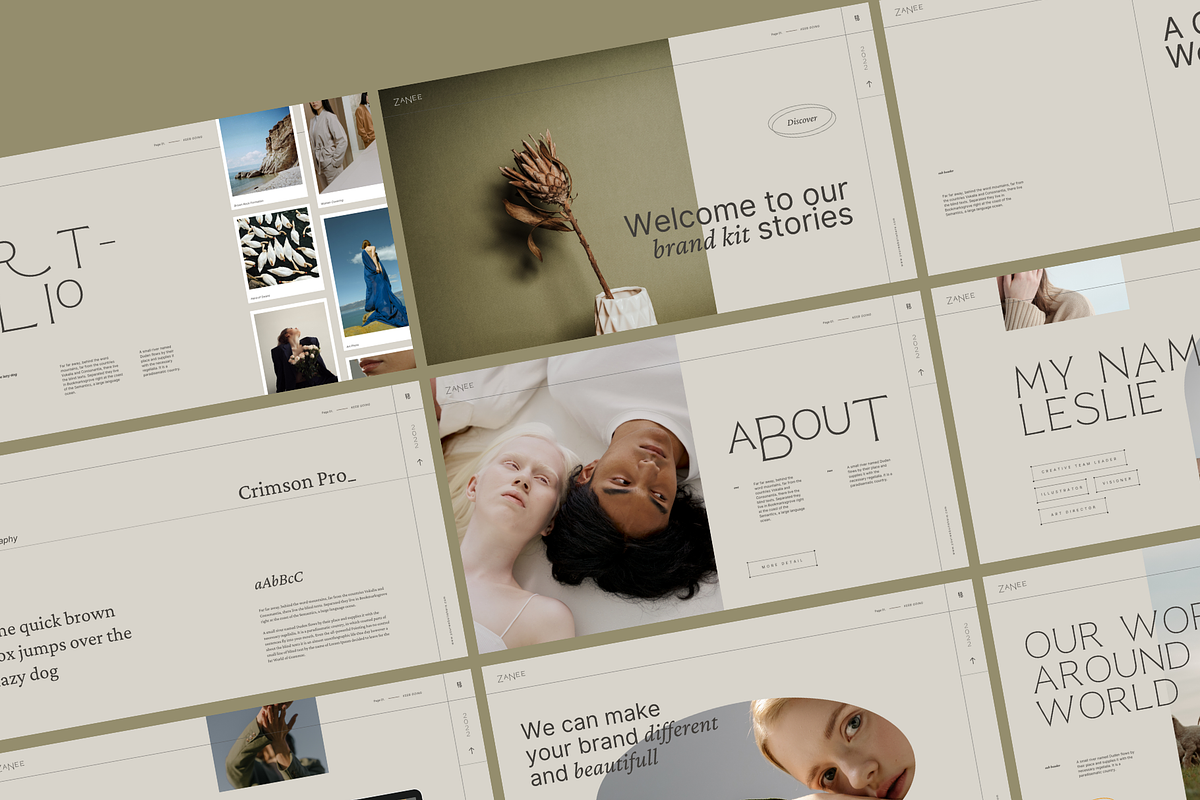 Zanee Presentation Template, a Presentation Template by Angkalimabelas (Photo 6 of 7)