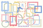Picnic time - illustrations & frames, an Object Graphic by alenaganzhela (Thumbnail 4 of 11)