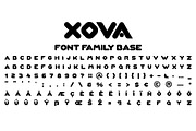 XOVA Layered Font Family, a Sans Serif Font by CRR | NTN (Thumbnail 4 of 9)