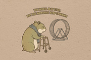 The wheel may stop, an Animal Illustration by Vectorlina (Thumbnail 1 of 5)