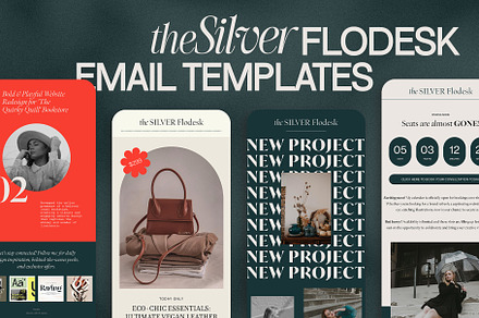 The Silver Flodesk Email Templates, an Email Template by SilverStag Type Foundry
