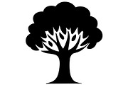 Tree Silhouette Vector Collection, an Illustration by jahid234 (Thumbnail 7 of 7)