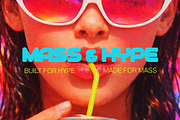 Hypermass Bold Display Font, a Sans Serif Font by BilberryCreates (Thumbnail 10 of 12)