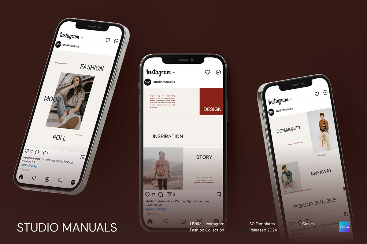 LENIM – Instagram Fashion Collection, a Social Media Template by Studio Manuals (Photo 5 of 8)
