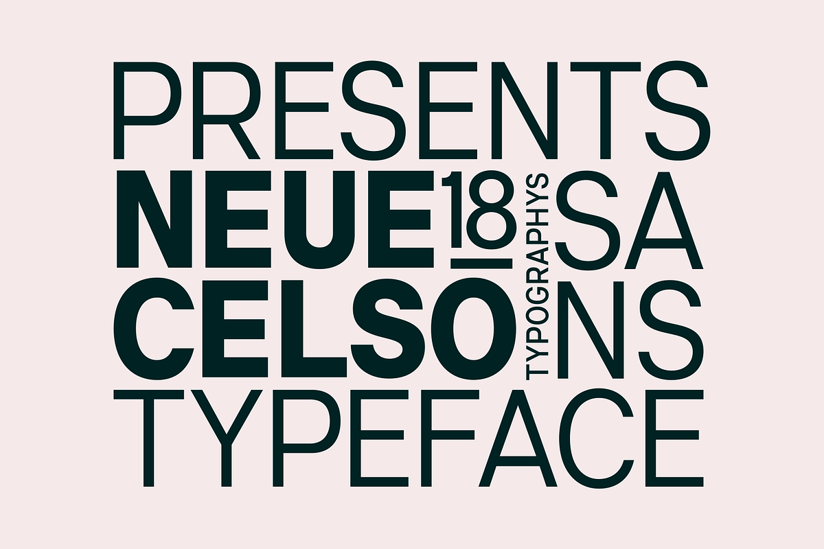 Neue Celso - Family Sans Serif, a Sans Serif Font by Marvadesign (Photo 2 of 11)