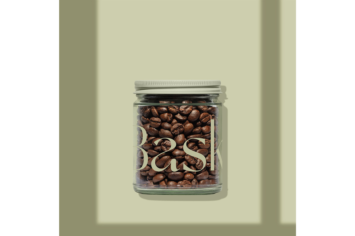 Coffee Bean Jar Mockup, a Cups & Container Mockup by Copal (Photo 16 of 17)