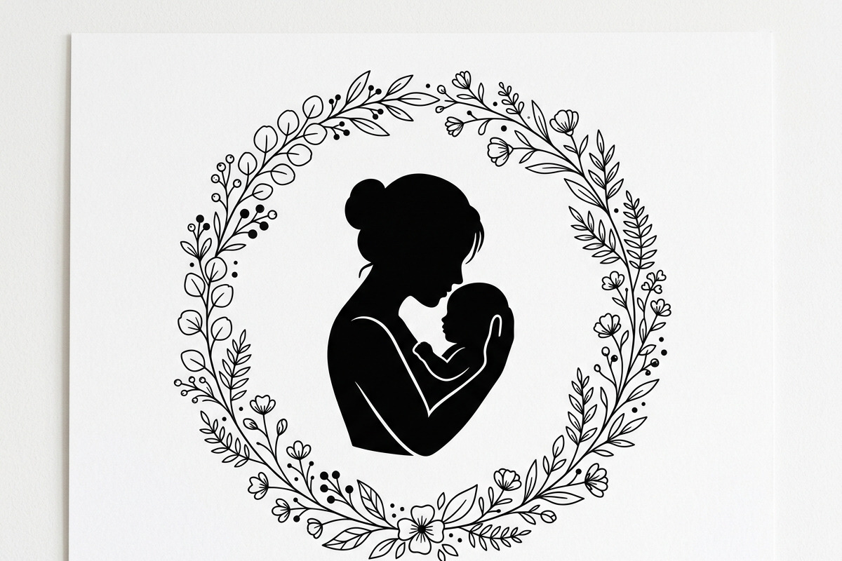 loving mother and children, a Person Illustration by Amazin_art (Photo 9 of 46)