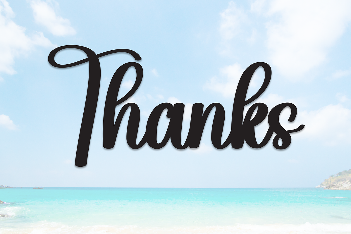 Beach Summer | Script Font, a Handwritten Font by Scratchones (Photo 9 of 9)