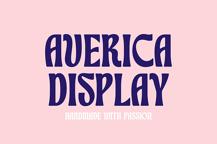 Averica Display Font