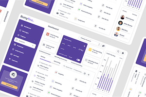 Bunyfinc - Finance Admin Dashboard