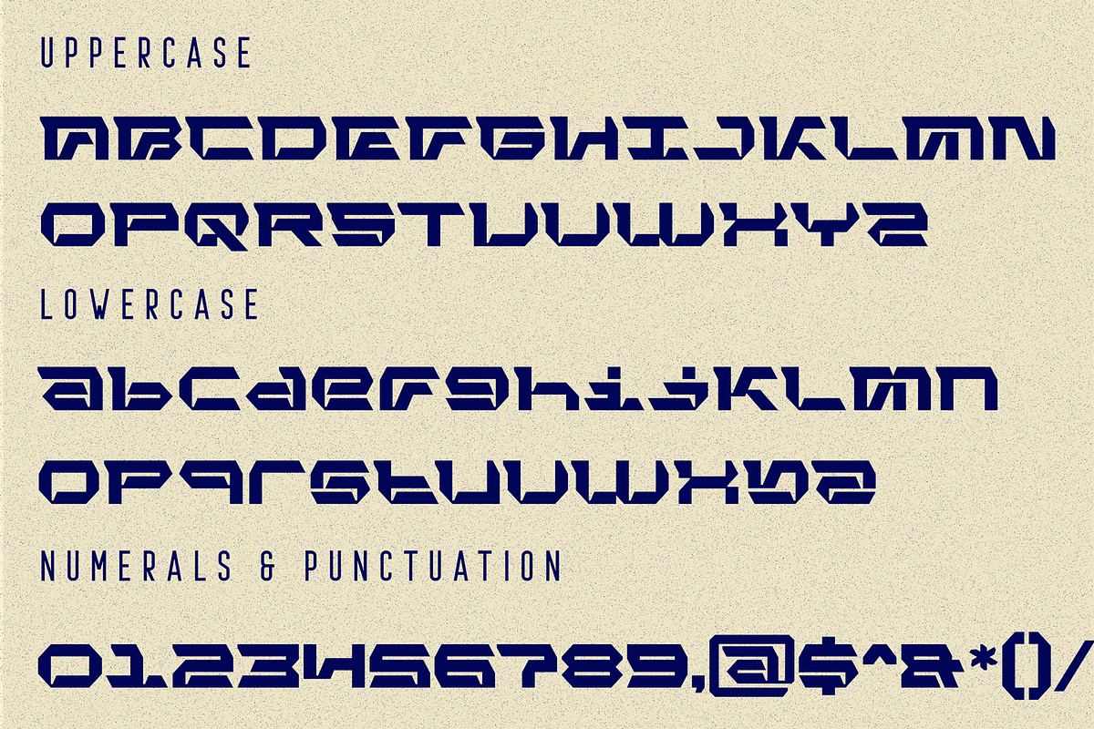 Rose Space - Futuristic Font, a Sans Serif Font by 177Studio (Photo 7 of 8)