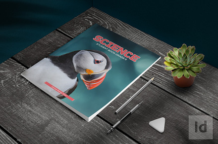 Science Textbook Template 4.0 US, a Magazine Template by fisihsani