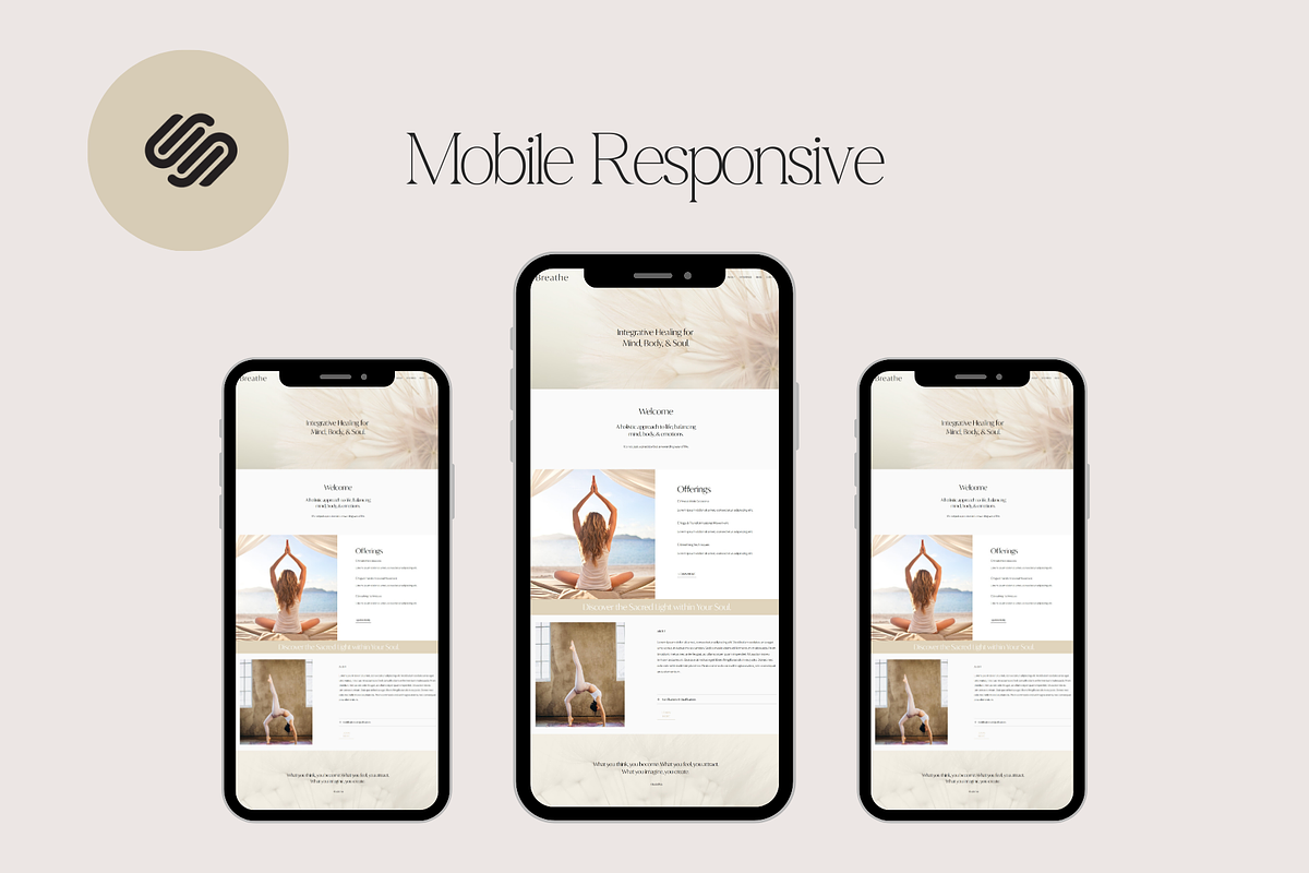 Breathe Squarespace 7.1 Template, a Squarespace Template by Beliveart (Photo 3 of 5)