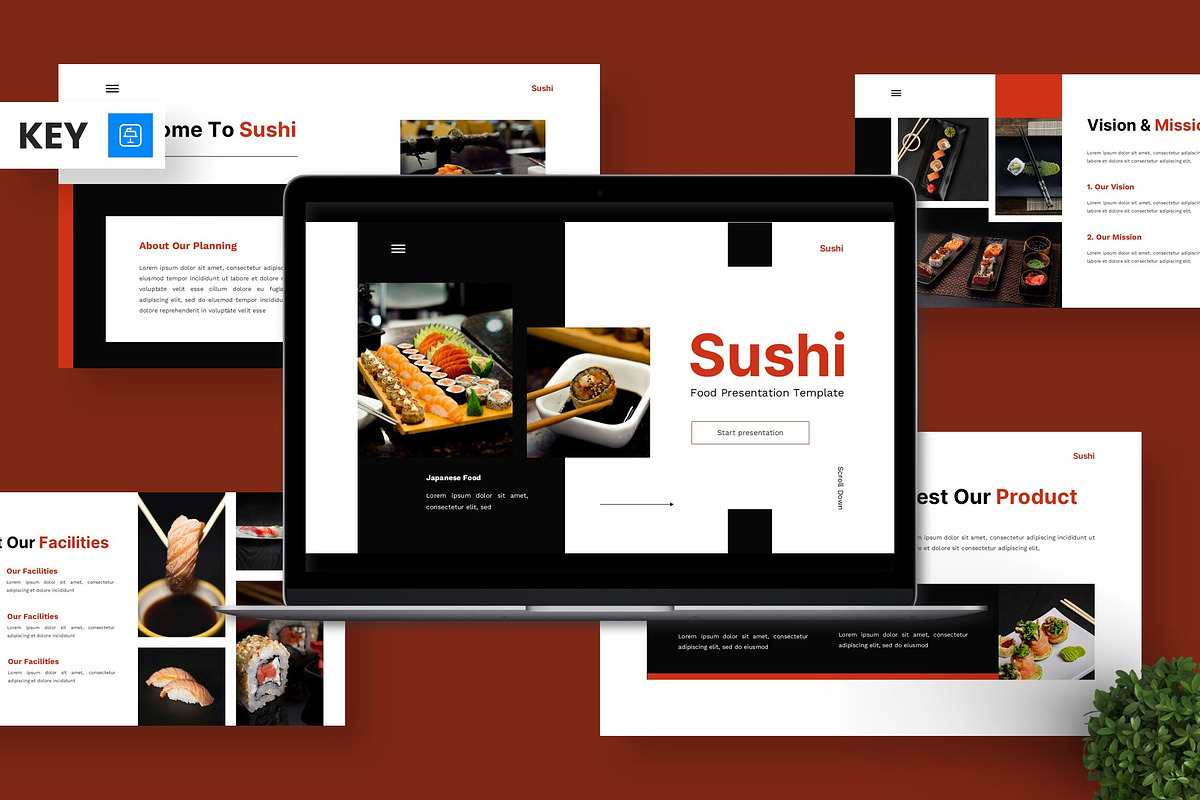 Sushi - Food Keynote