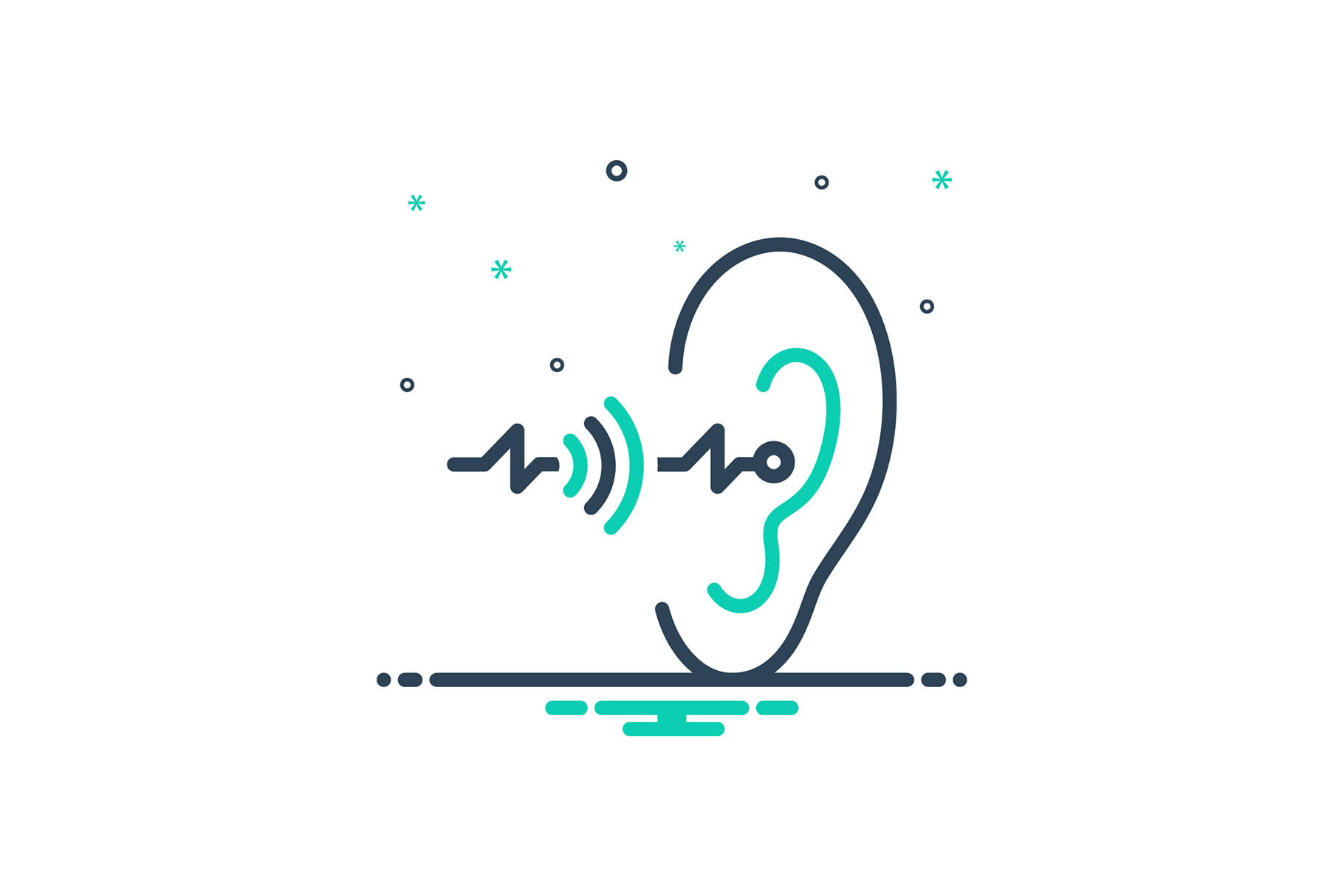Hearing sense icon, an Icon by Creative priyanka