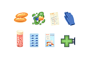 Pharmacy Supplies, an Object Graphic by Deemak Daksina (Thumbnail 2 of 3)