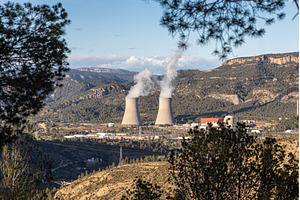 Two cooling towers of a nuclear, a Nature Photo by Illustrations&photos