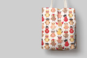 Cute owls seamless patterns, a Pattern Graphic by Good Studio (Thumbnail 8 of 10)