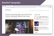 Chronicles – Ghost Theme, a Websites & App Template by Stylesheets.dev (Thumbnail 3 of 4)