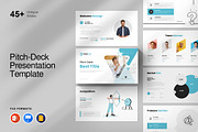Pitch-Deck Presentation Template, a Presentation Template by GenerousArt (Thumbnail 1 of 8)