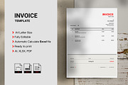 Extended Invoice Template, a Mockup by Ree_Creative (Thumbnail 1 of 2)