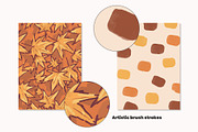 Hand Drawn Autumn Backgrounds, a Background Graphic by Yuliia Lashevska (Thumbnail 5 of 10)