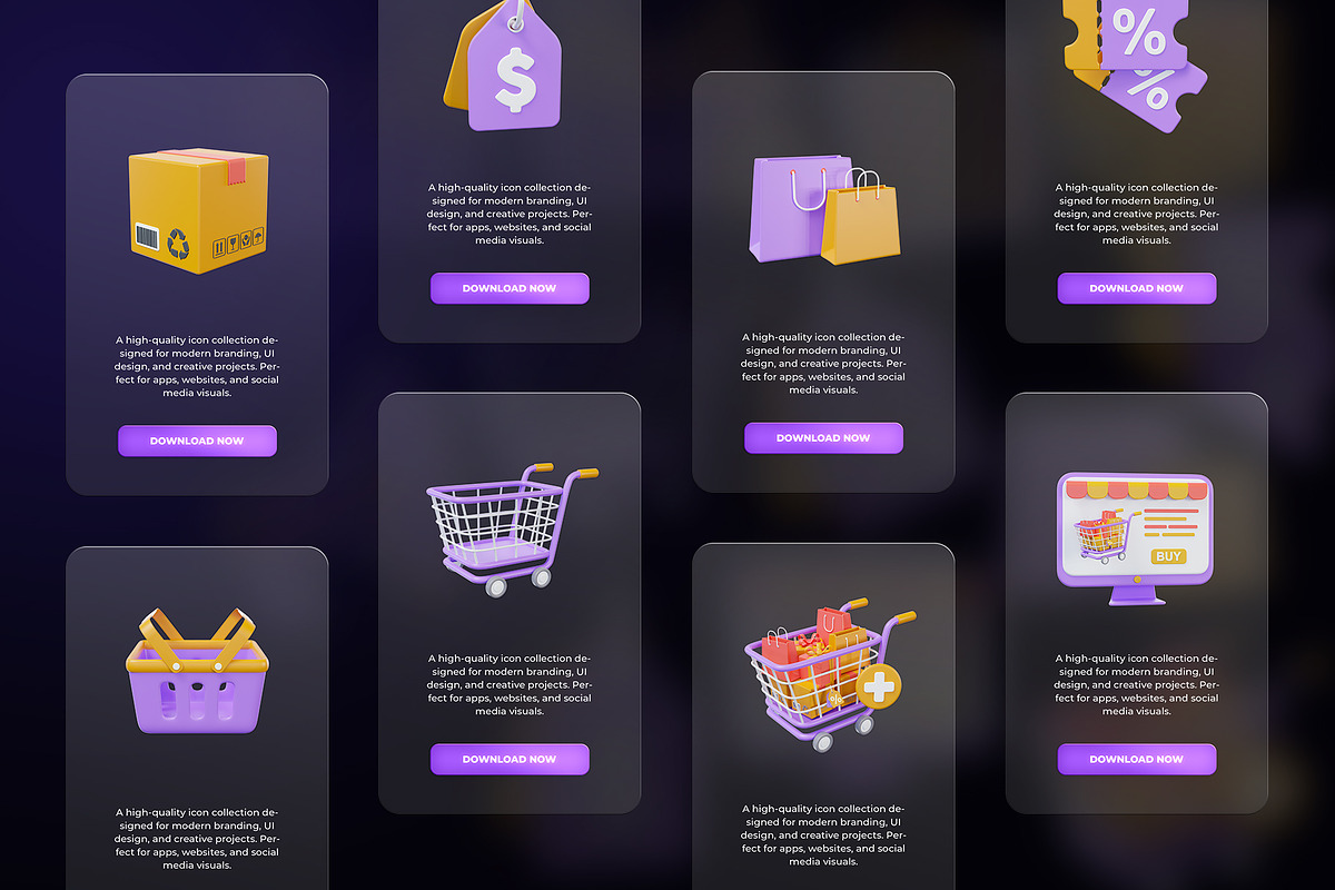 E-Commerce 3D Icon Pack, an Object Graphic by Artnivora.Std (Photo 4 of 4)