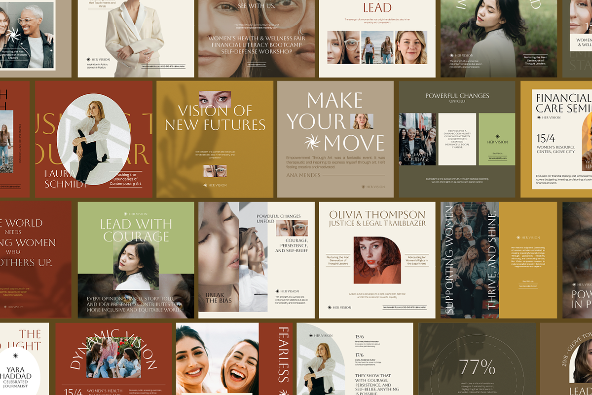 Women Inspiration Instagram Post, a Social Media Template by Louds Studio (Photo 5 of 5)