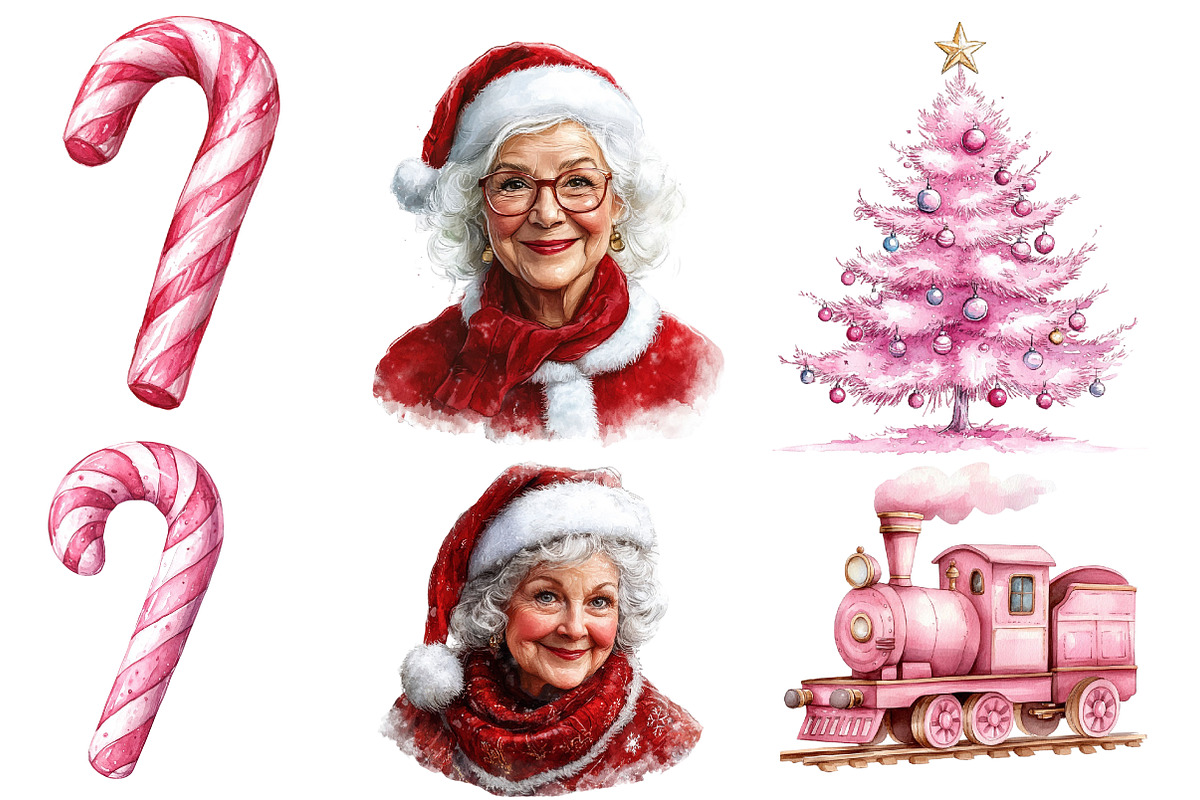 Scandi Christmas clipart, an Illustration by Designworld (Photo 2 of 6)