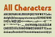 CS Bugle – Retro Font, a Sans Serif Font by Craft Supply Co. (Thumbnail 8 of 8)