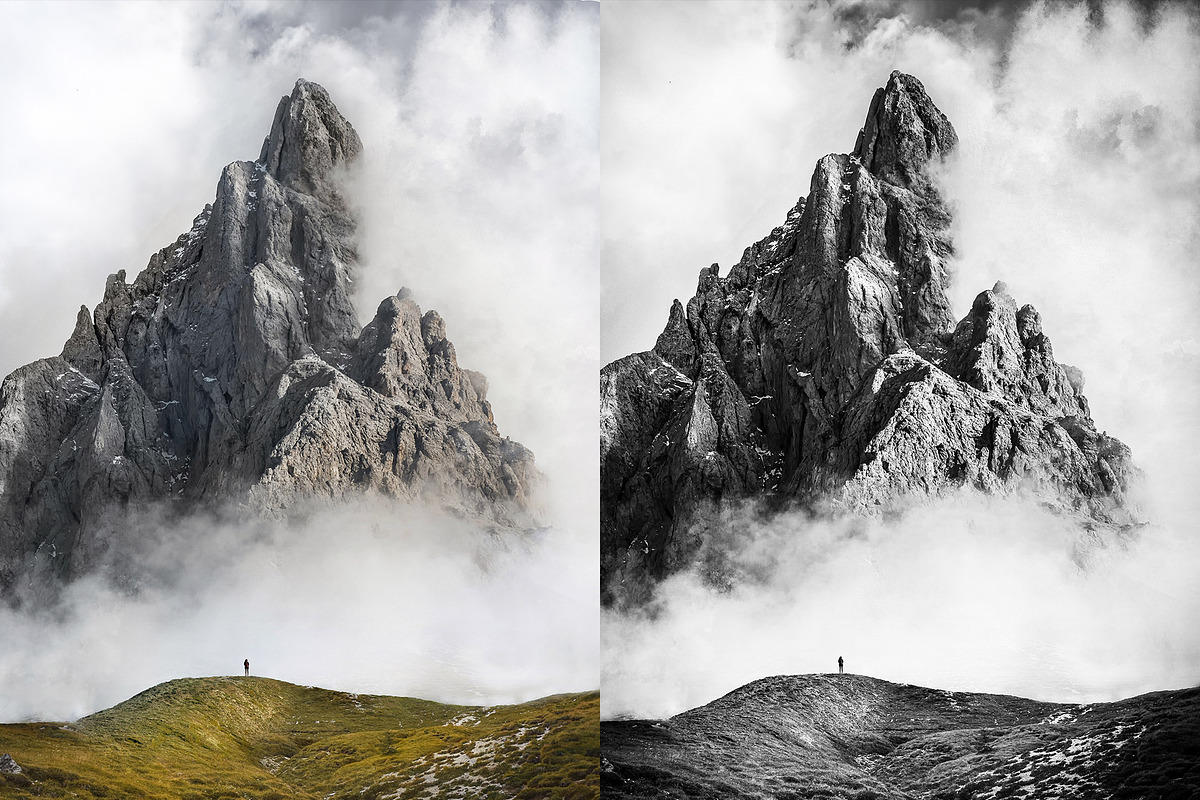 15 Monochrome Lightroom Presets, a Preset Add-On by VividFrame (Photo 3 of 11)
