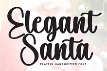 Elegant Santa | Script Font