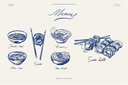 Hand Drawn Food & Menu Illustration, a Food Illustration by Summer Nightingale Art (Thumbnail 6 of 16)