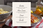Tomato Pasta Handwritten Font, a Handwritten Font by Seagulls Creative (Thumbnail 7 of 11)