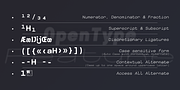 Maincode Mono, a Sans Serif Font by Par Défaut (Thumbnail 6 of 7)