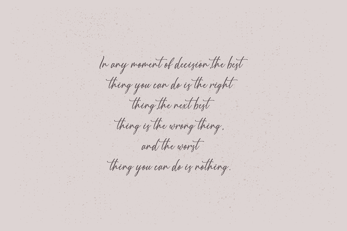 Scotland - Modern Calligraphy font preview 3