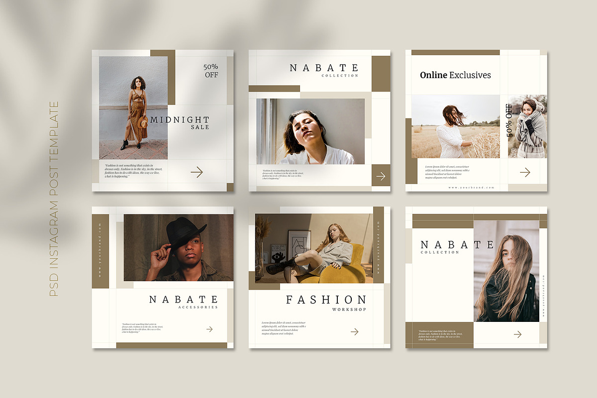 Nabate - Instagram Stories & Post, a Social Media Template by Creatchees.std (Photo 6 of 6)