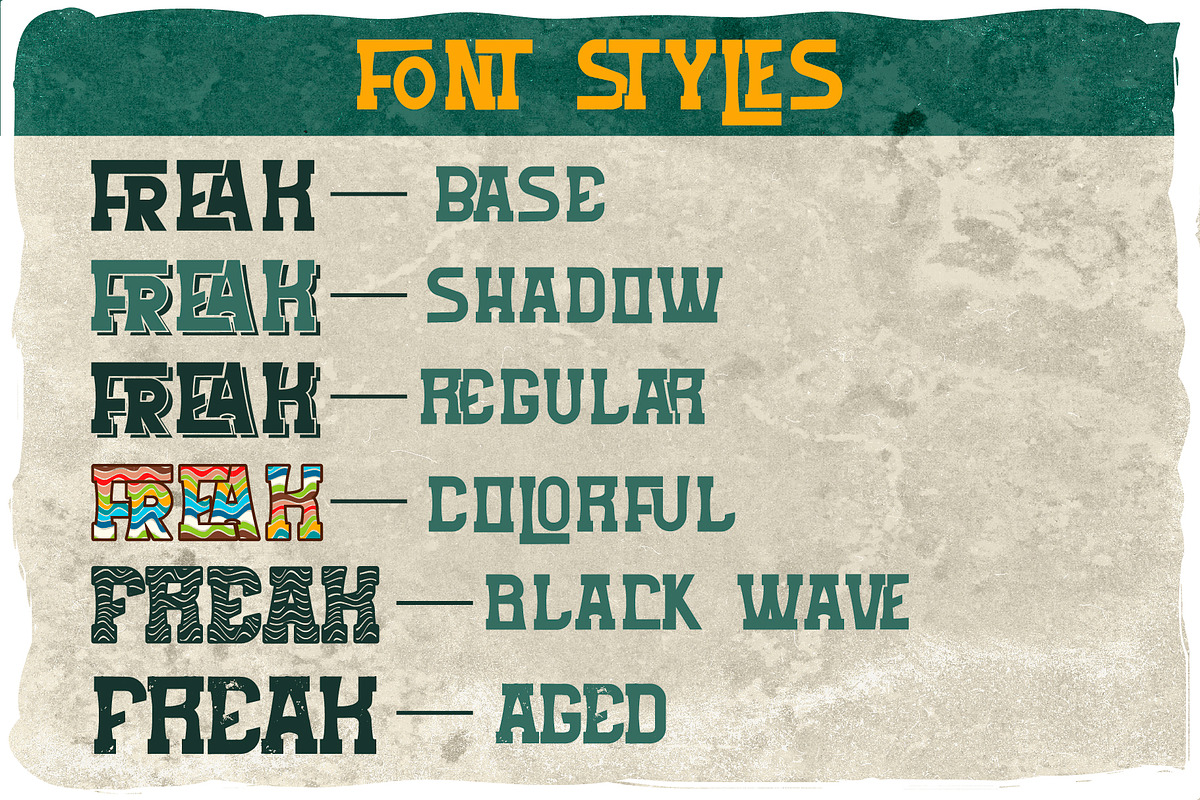 Freaky tiki + 8 bonus designs, a Symbol Font by Heather_insane (Photo 6 of 10)