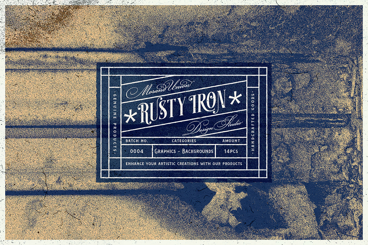 Rusty Iron Plate Textures, a Background Graphic by Morand Union (Photo 1 of 10)