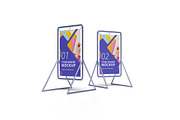 Stand Banner Mockup, an Advertising Mockup by Graphic Deal (Thumbnail 5 of 6)